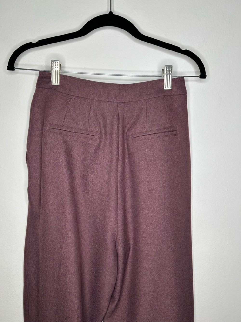 NWT Commense Straight Leg High Waist pleated pants size XS - Picture 5 of 7